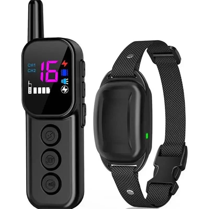 Dog Training Collar with Remote, 1000Ft Range, for Dogs 10-110lbs